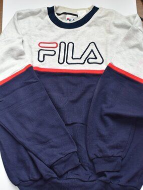 Vintage Fila Sweatshirt Unisex Men's /Women's Size XL